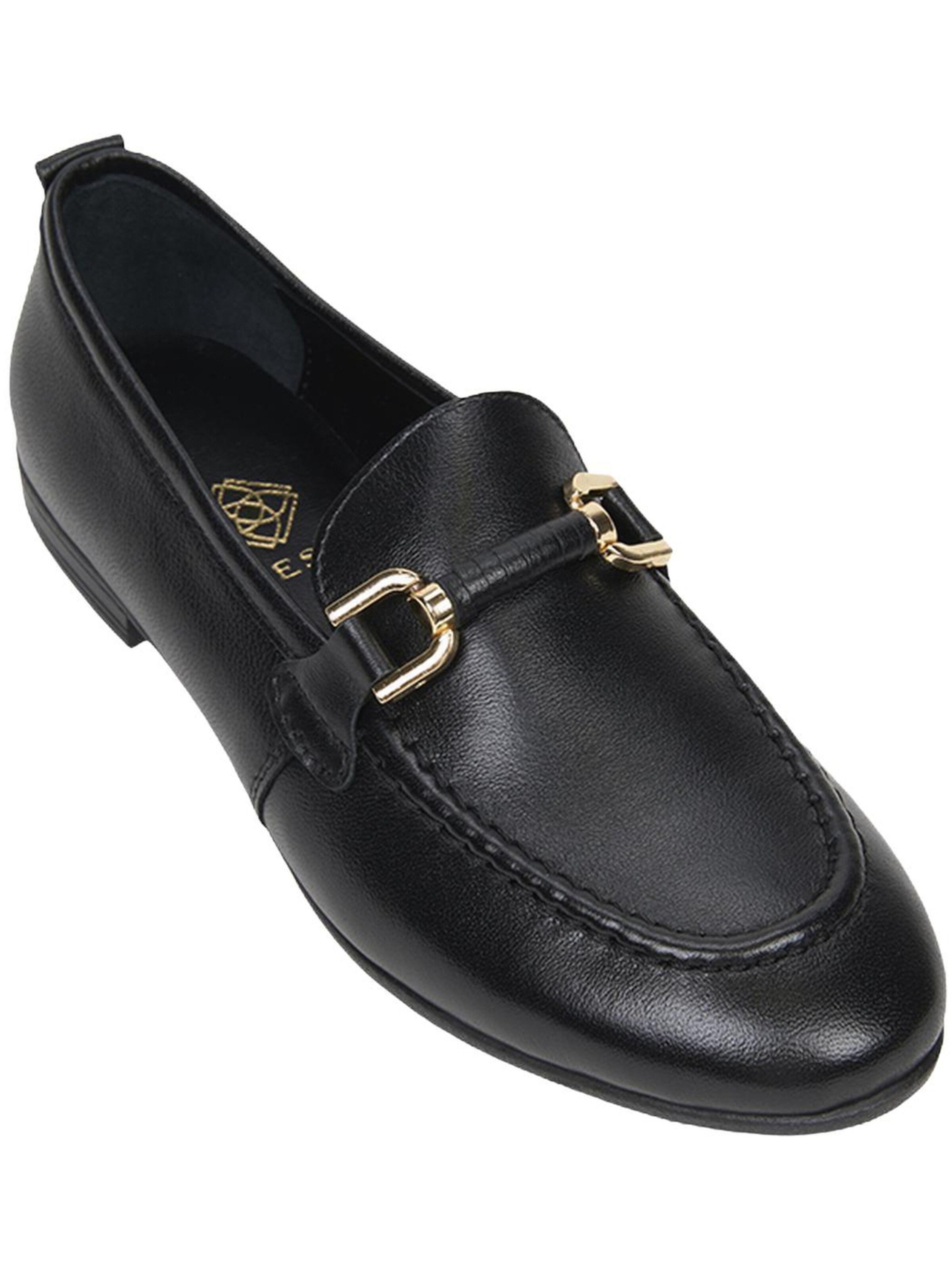 Desa Classic Flats 'Slipper' in Black