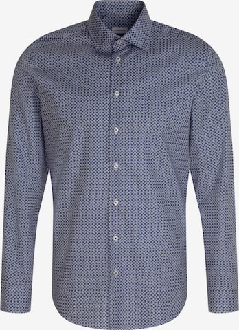 SEIDENSTICKER Slim fit Business Shirt 'SMART ESSENTIALS' in Blue: front