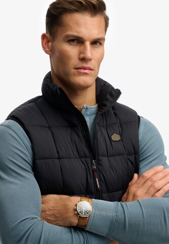 Superdry & Co Bodywarmer 'Fuji' in Zwart