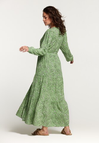 Robe 'Azores' Shiwi en vert