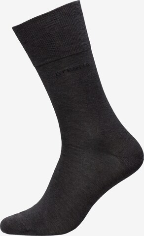 ETERNA Socks in Grey: front