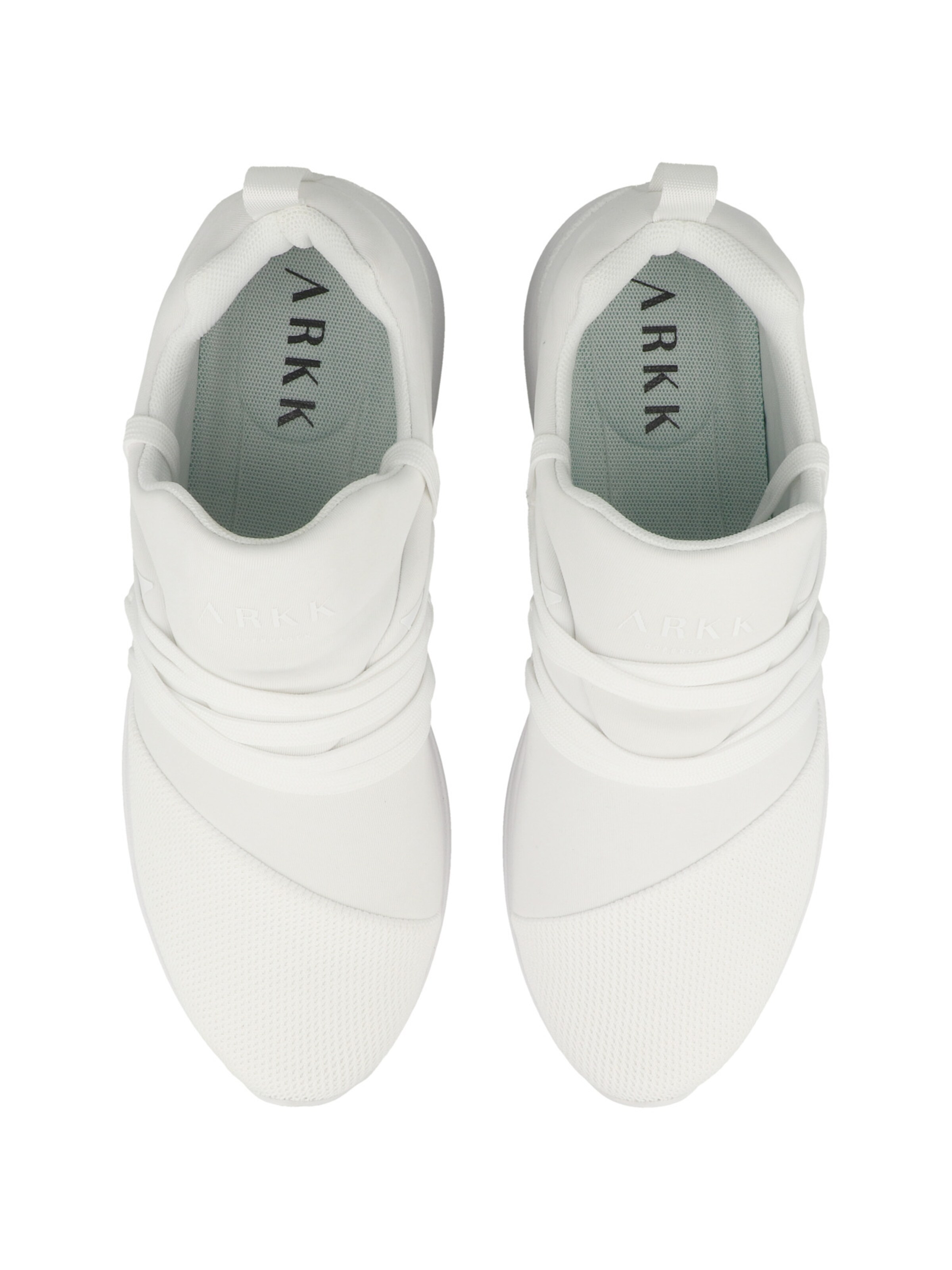 ARKK Copenhagen Platform trainers 'Raven' in White