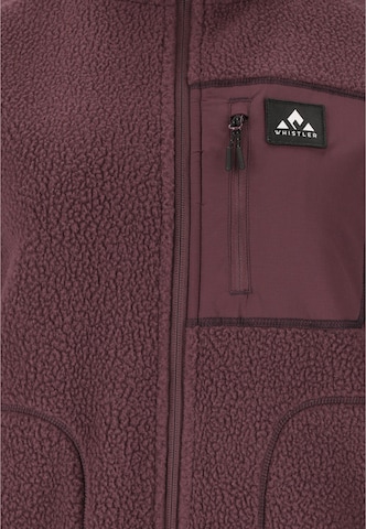Whistler Fleece jas 'Felis' in Rood