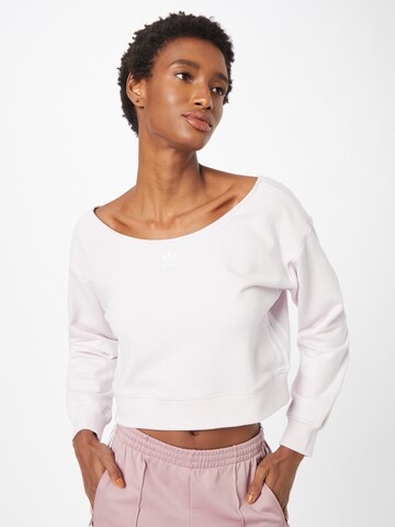 ADIDAS ORIGINALS Sweatshirt i rosa: framsida