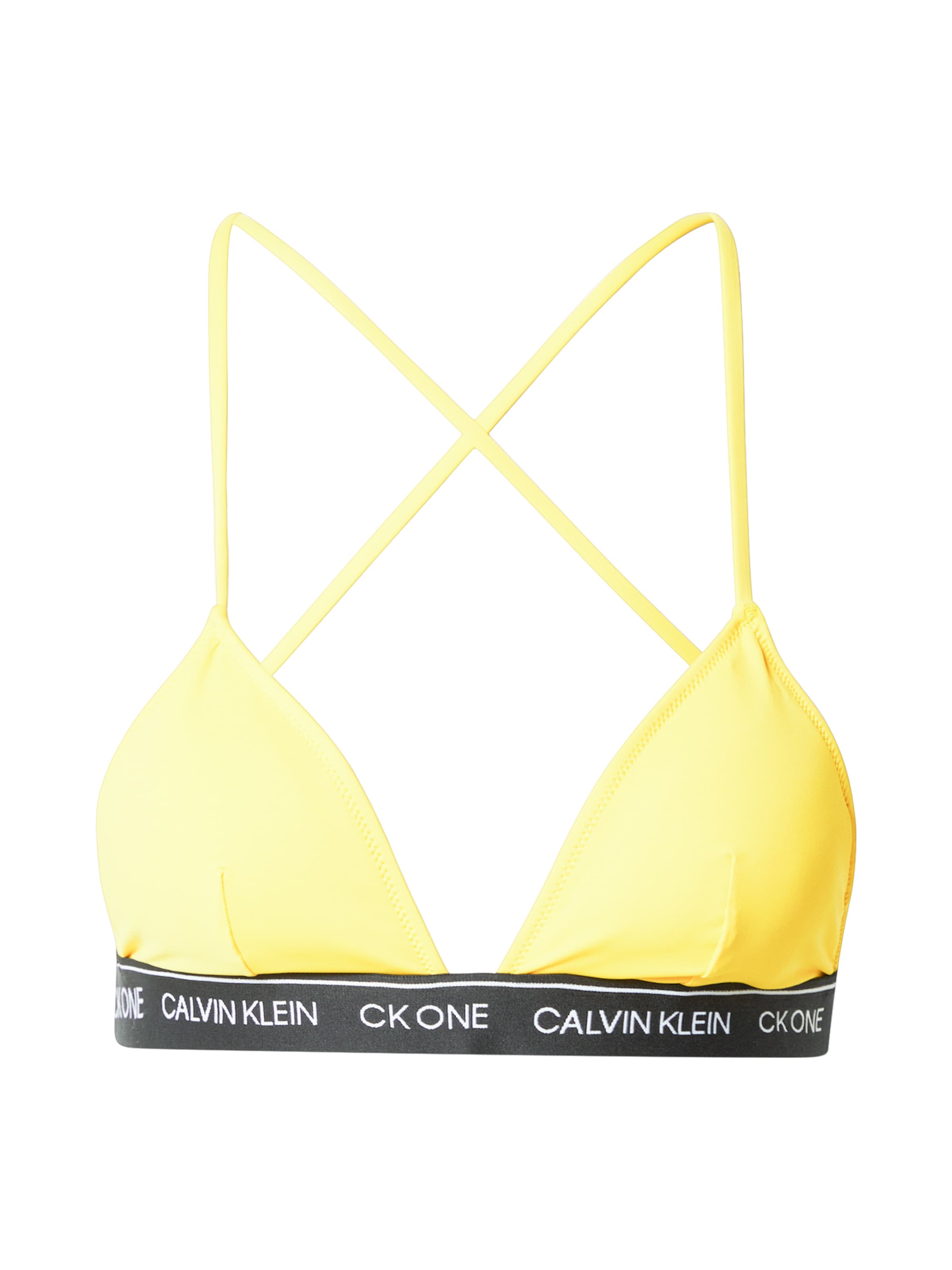 Frauen Bademode Calvin Klein Swimwear Bikinitop in Gelb - JC25715