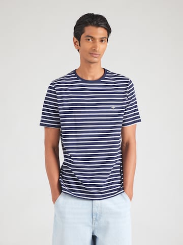 FYNCH-HATTON Póló - kék: elől