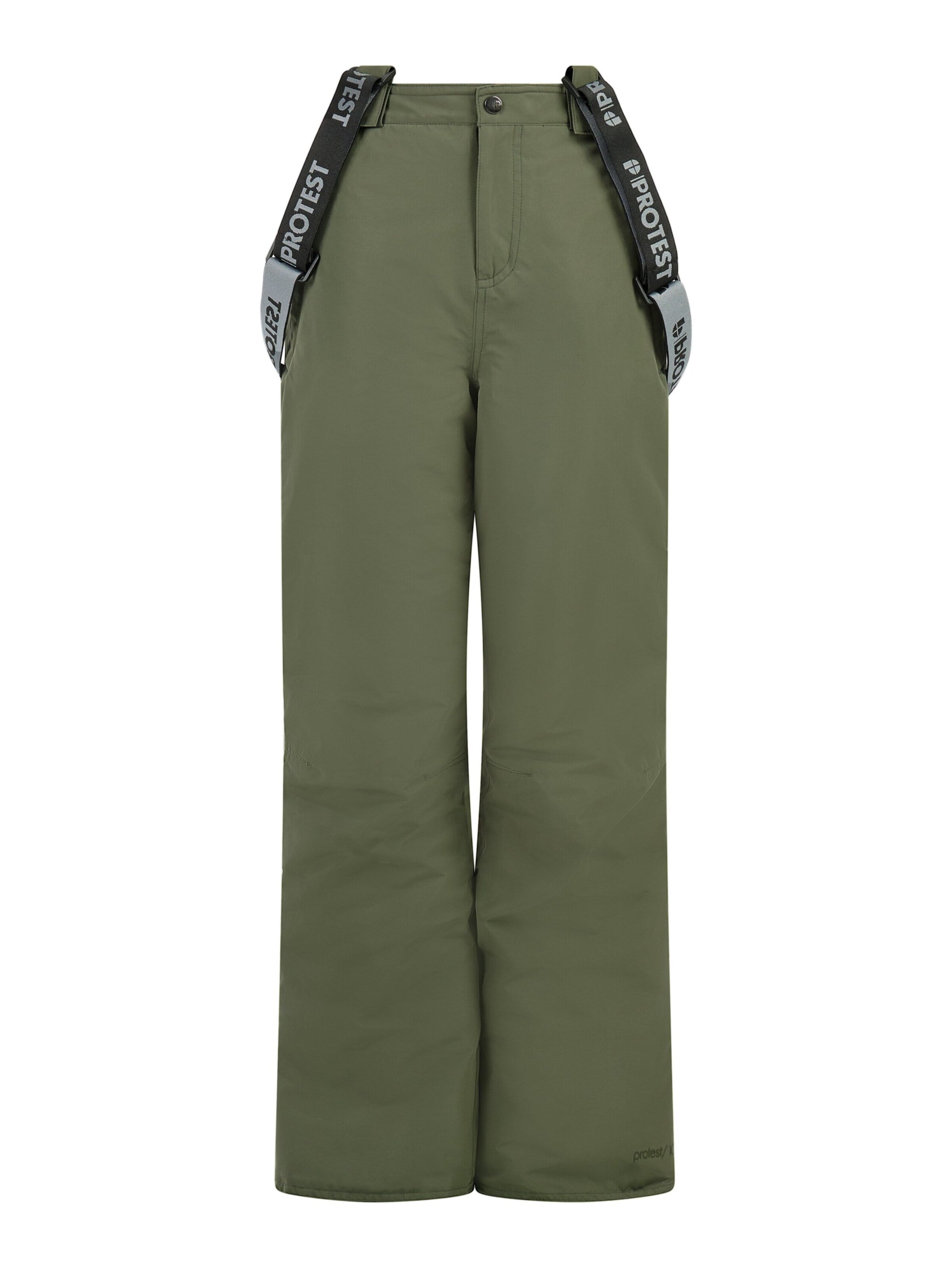 PROTEST Loosefit Sporthose 'PRTWhisper JR'‌‌‌‌‌‌ in Grün: Vorderseite
