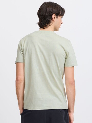 T-Shirt ' CFTHOR micro striped tee ' Casual Friday en vert