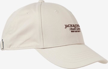 Casquette JACK & JONES en gris : devant