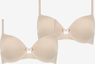TRIUMPH Bra ' Beauty-Full Essential ' in Beige: front