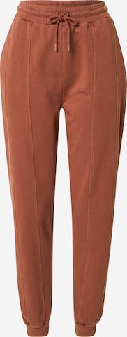 ABOUT YOU Limited Regular Broek 'Lucia' in Bruin: voorkant