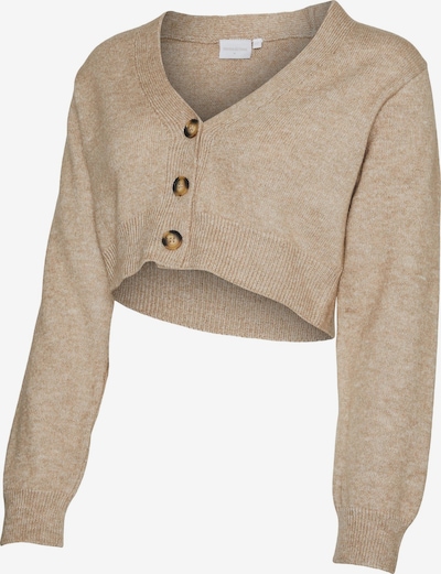 MAMALICIOUS Cardigan 'NEW ANNE' i beige-meleret, Produktvisning