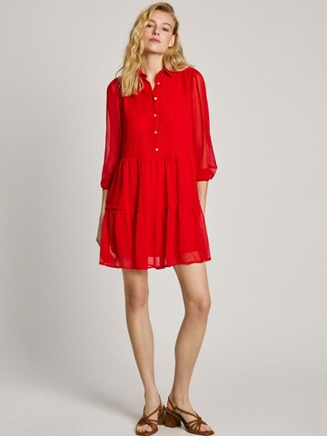 Pepe Jeans Kleid 'Bridge' in Rot