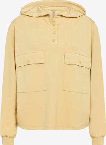 Soyaconcept Collegepaita 'BANU' värissä keltainen: etupuoli