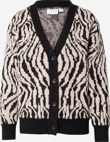 VILA - Casaco de malha 'VIVAYANA' em preto: frente