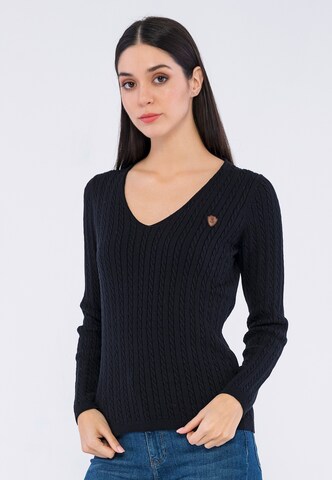 Pullover 'Manon' di Giorgio di Mare in nero