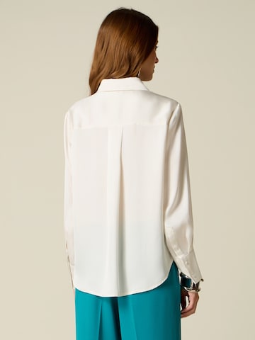 oltre - Blusa en blanco