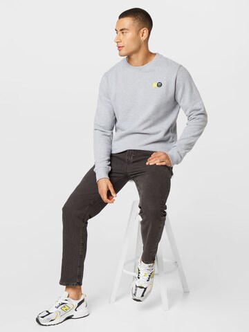 KnowledgeCotton Apparel Sweatshirt 'SMILEY™ x KCA' in Grey