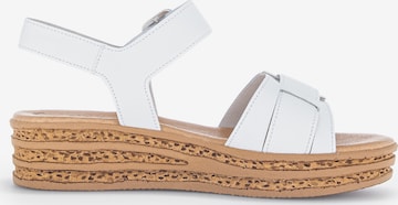 GABOR Strap Sandals in White