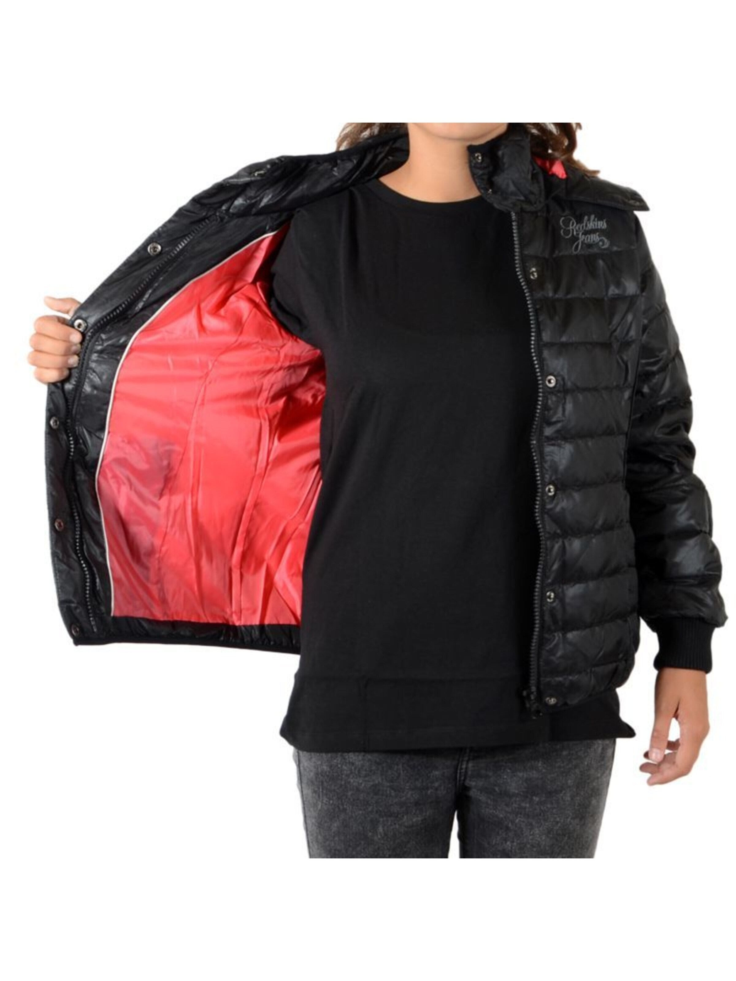 REDSKINS Winterjacke‌‌‌‌‌‌ in Schwarz