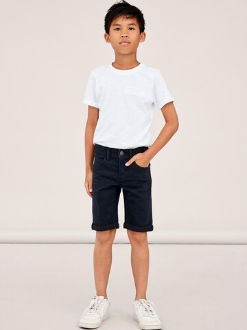 NAME IT Slimfit Shorts 'Sofus' in Schwarz