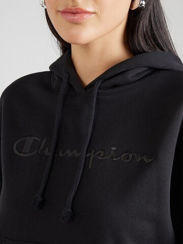 Bluză de molton de la Champion Authentic Athletic Apparel pe negru