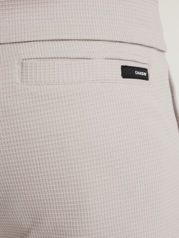 CHASIN' Regular Broek 'Stone.s Structure' in Beige