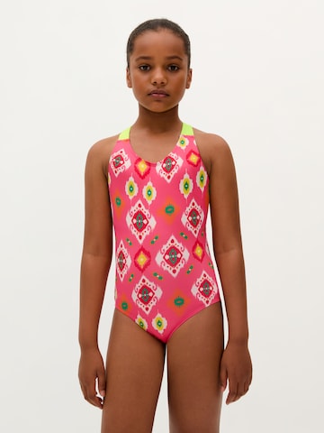 Scalpers Multiknot Swimsuit Girls ' ' in Pink