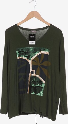 SAMOON Top & Shirt in XXL in Green: front