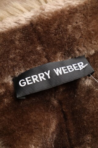GERRY WEBER Fake Fur Weste XL in Braun