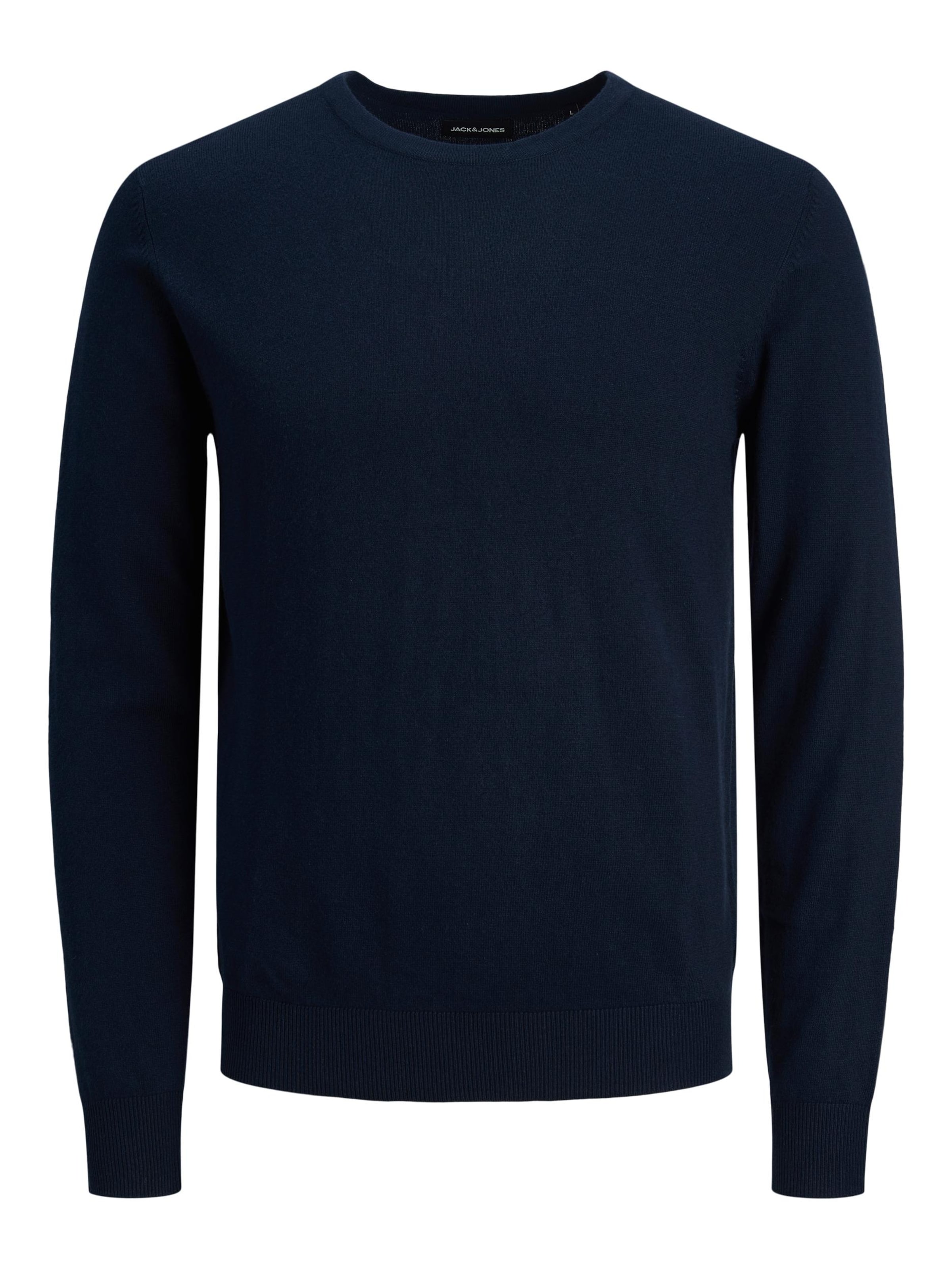 JACK & JONES Pullover 'JJEEmil' in Blau: Vorderseite
