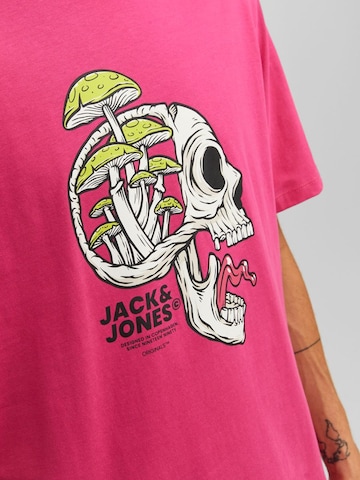 JACK & JONES T-Shirt in Rot