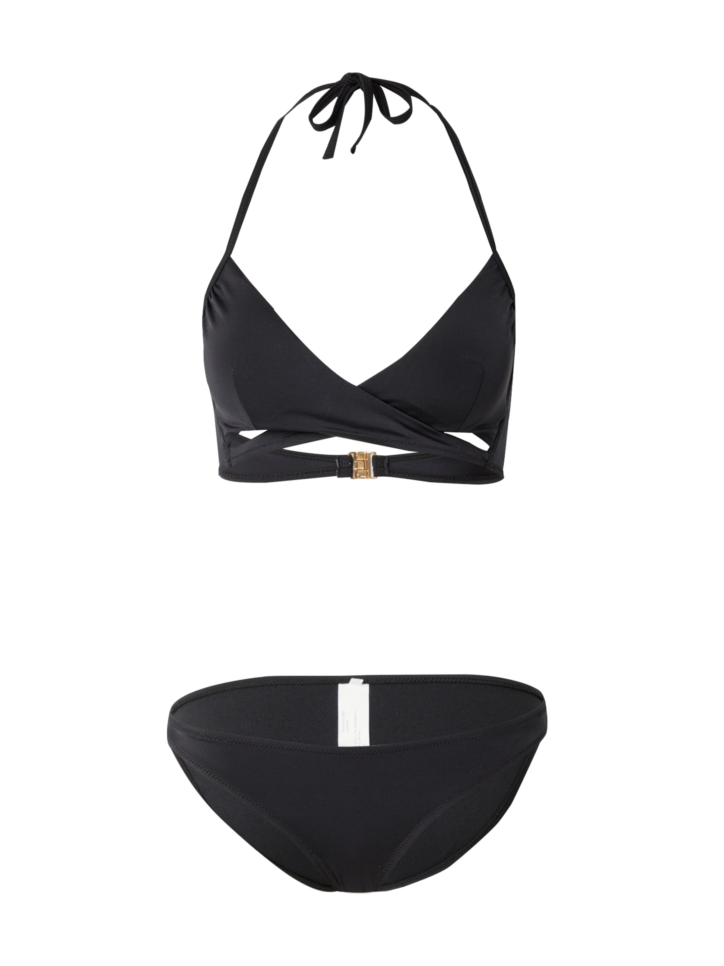 ABOUT YOU - Triángulo Bikini 'Lotti' en negro: frente