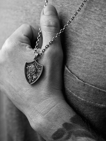 Pendentif 'PRAYING HANDS' REYTEL en argent