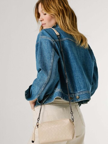 Borsa a spalla di Pepe Jeans in beige