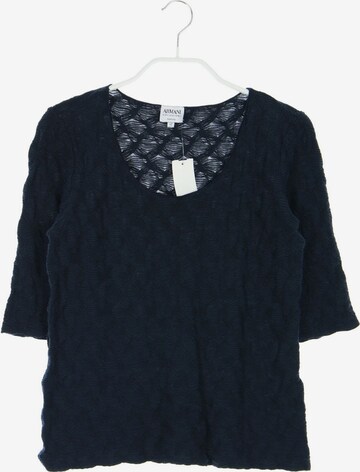 ARMANI Top & Shirt in S in Blue: front