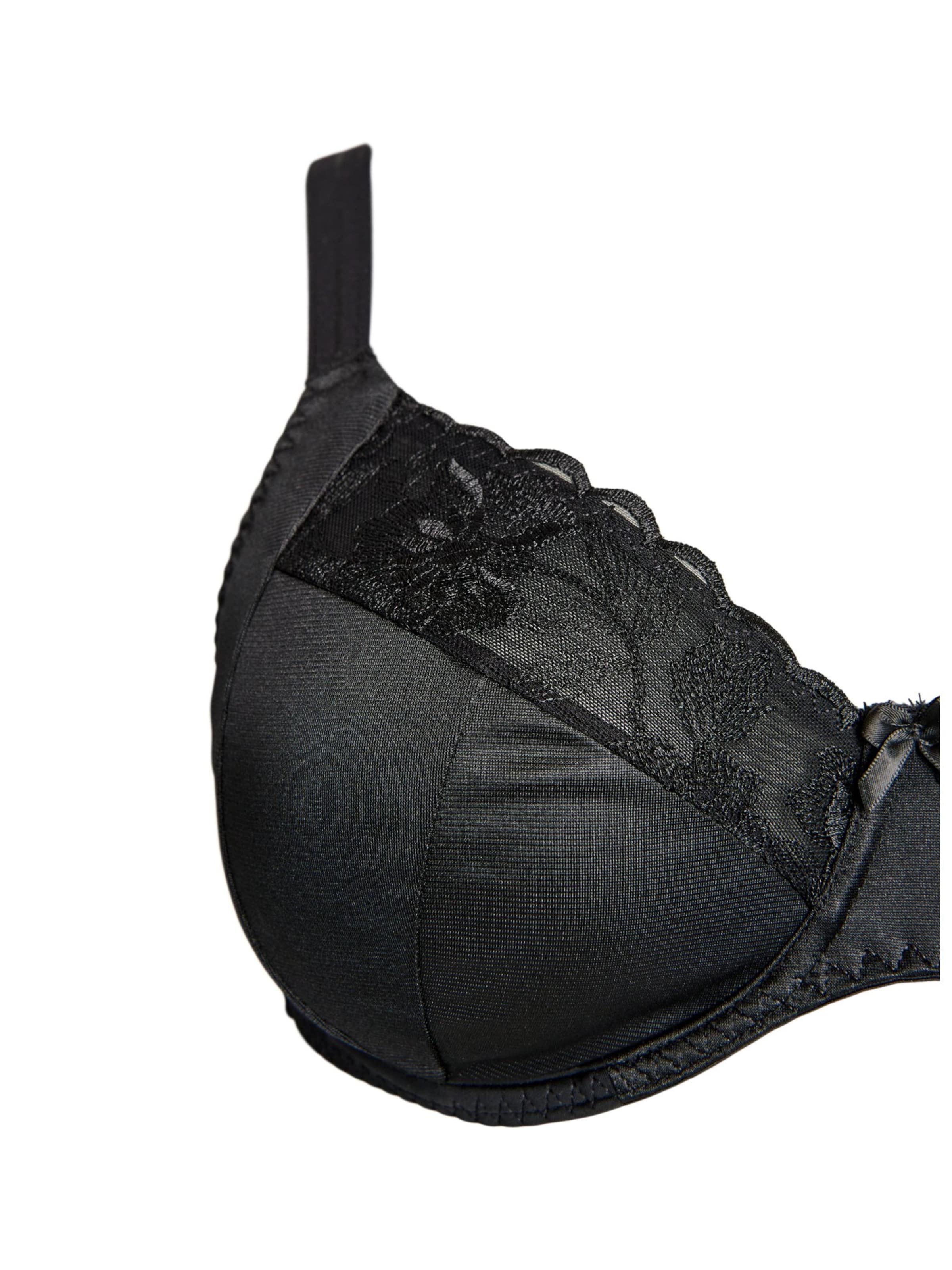 Devoted by Zizzi Push-up BH 'Beth' in Schwarz
