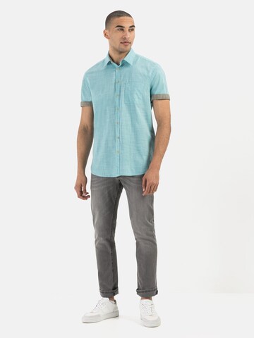 CAMEL ACTIVE Regular fit Button Up Shirt in Blue