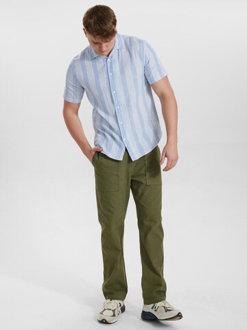 Dxnmxrk Shirt 'DXCastello' in Blauw