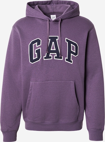 Sweat-shirt 'HERITAGE' GAP en violet : devant