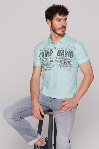 CAMP DAVID Футболка в Синий: спереди