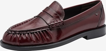 Chaussure basse Tamaris en rouge : devant