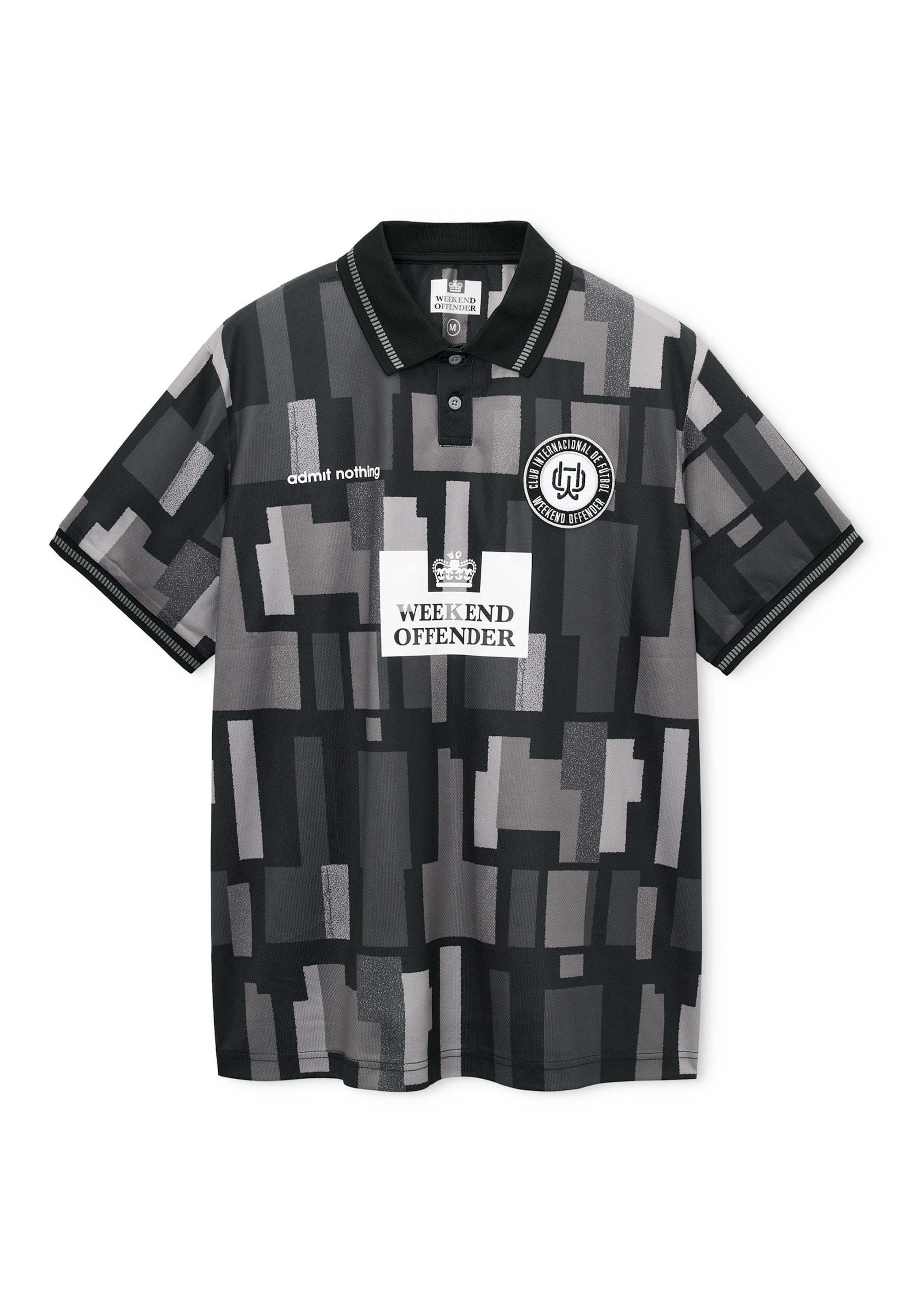 Weekend Offender Shirt 'Kiffan' in Black: front