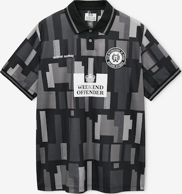 T-Shirt 'Kiffan' Weekend Offender en noir : devant