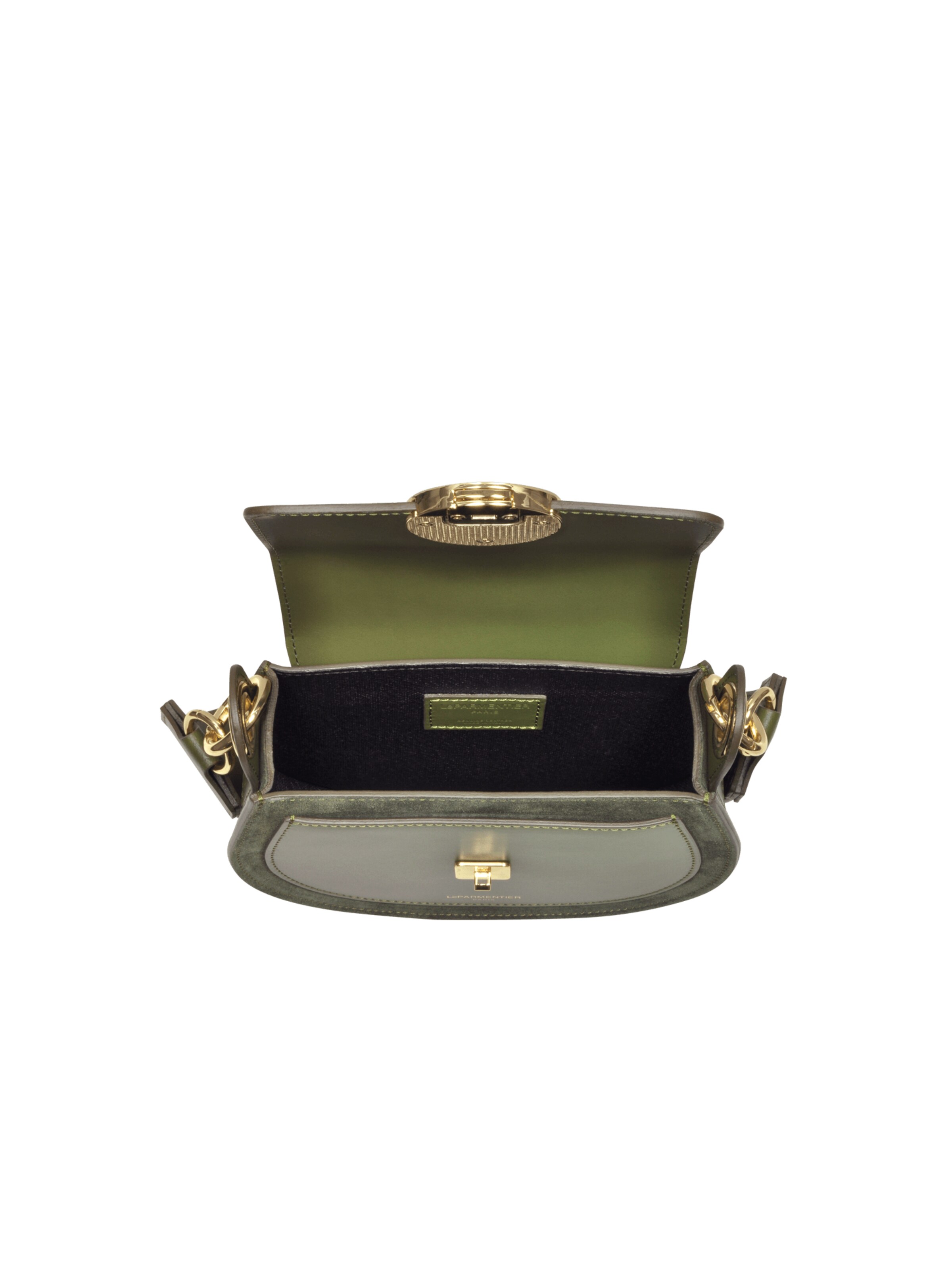 LeParmentier Handtas 'Yucca' in Groen