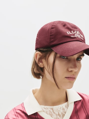 Pull&Bear Cap in Red