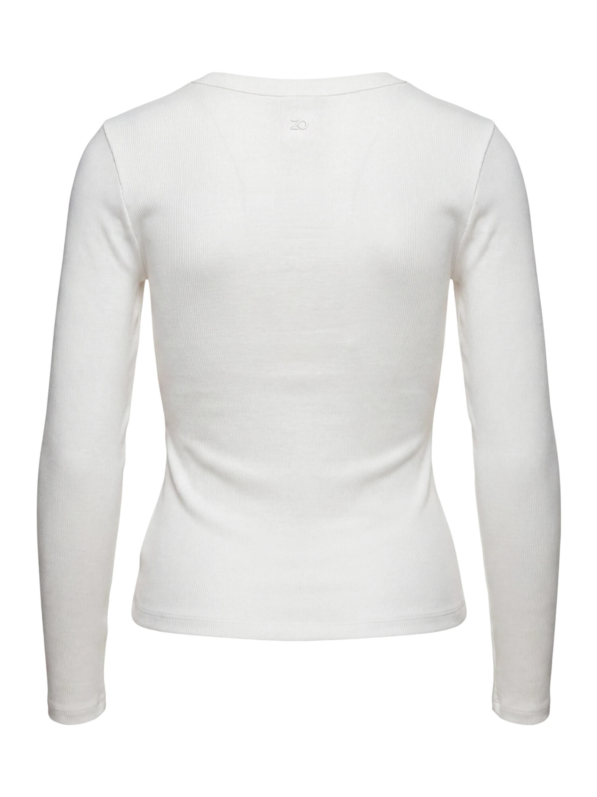Maglietta di zero in bianco