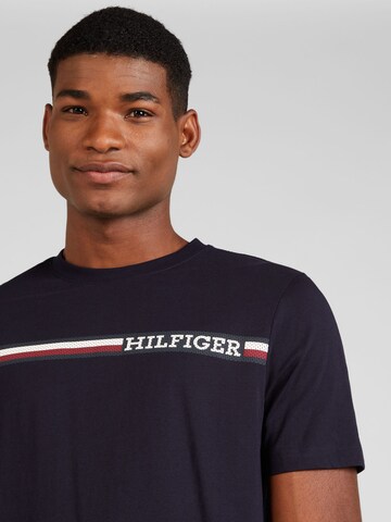 TOMMY HILFIGER - Camisa em azul