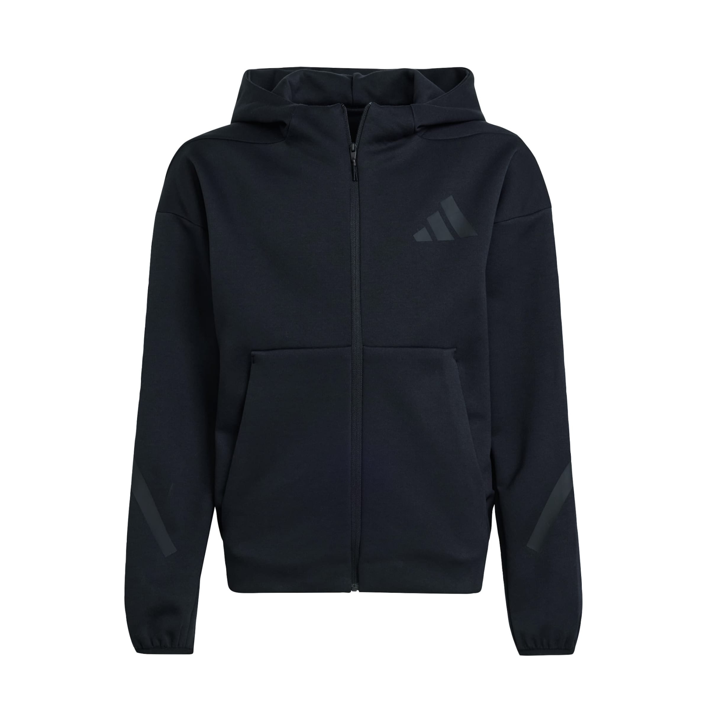 ADIDAS SPORTSWEAR Sportowa bluza rozpinana 'Z.N.E.' w kolorze czarny: przód