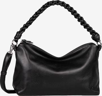 TOM TAILOR Shoulder bag in Black: front